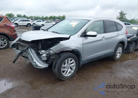 2015 Honda Cr-V Ex-L z USA, uszkodzony, nr VIN 2HKRM4H7XFH701757